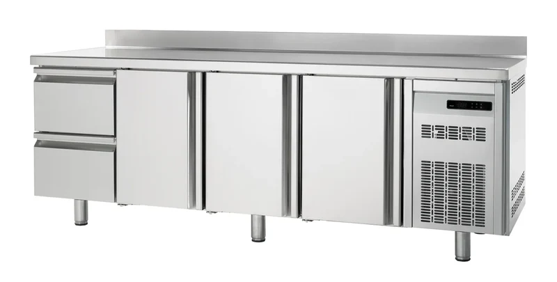 Table de congélation Premium 3/2 avec dosseret