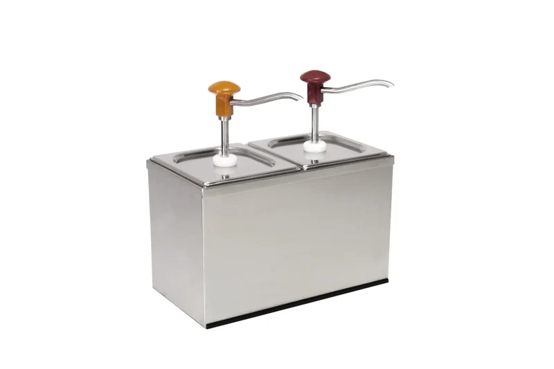 Distributeur doseur GN 1/6 - 2x 3 Litres
