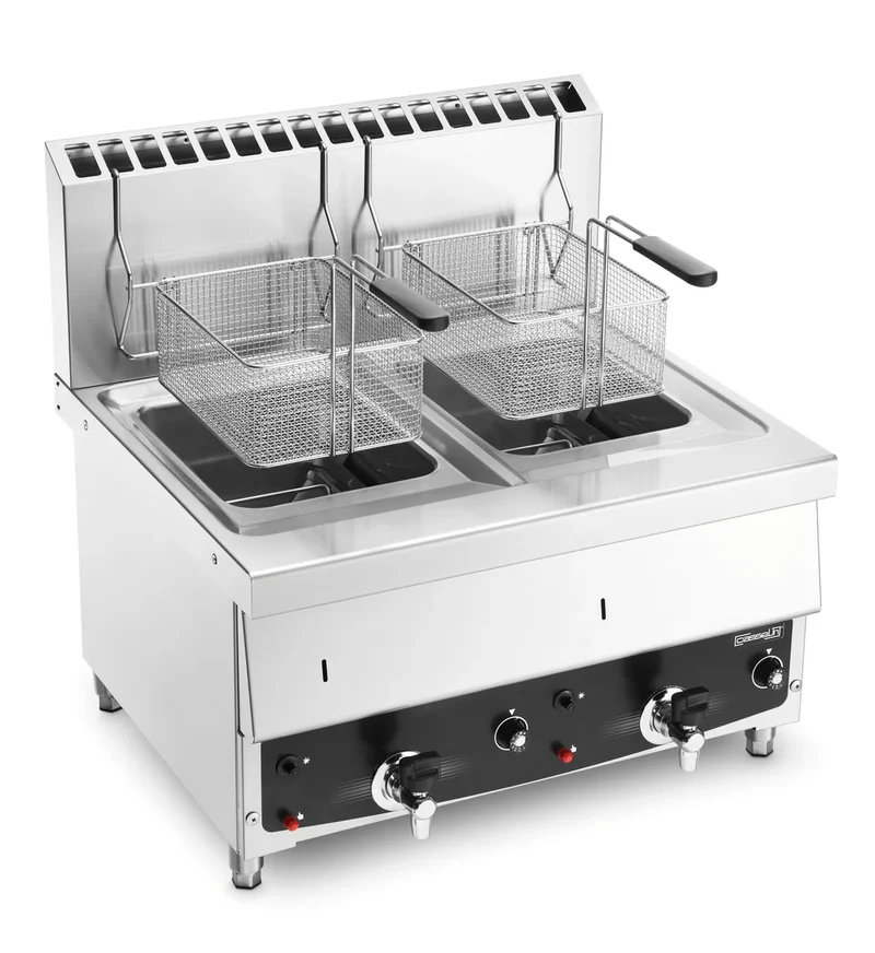 Friteuse à gaz 2 x 10L