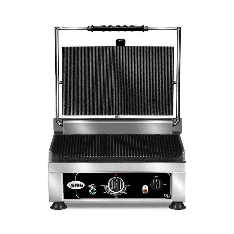 GMG grill à contact / grill à panini KG2735E 36x27 rainuré