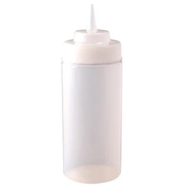Vogue Bouteille à sauce souple extra large transparente 909 ml