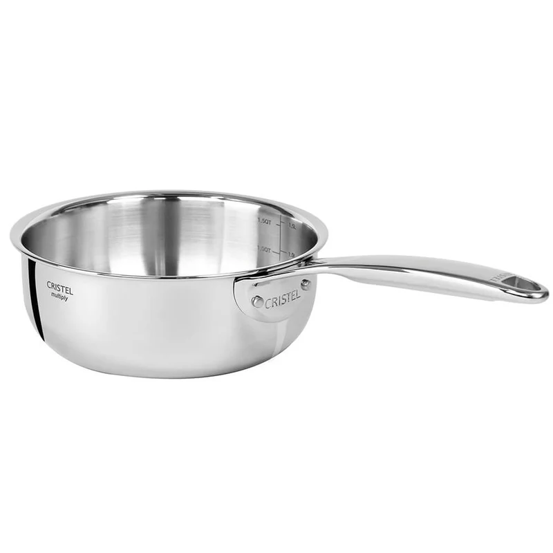 Casserole inox CASTEL'PRO - CRISTEL