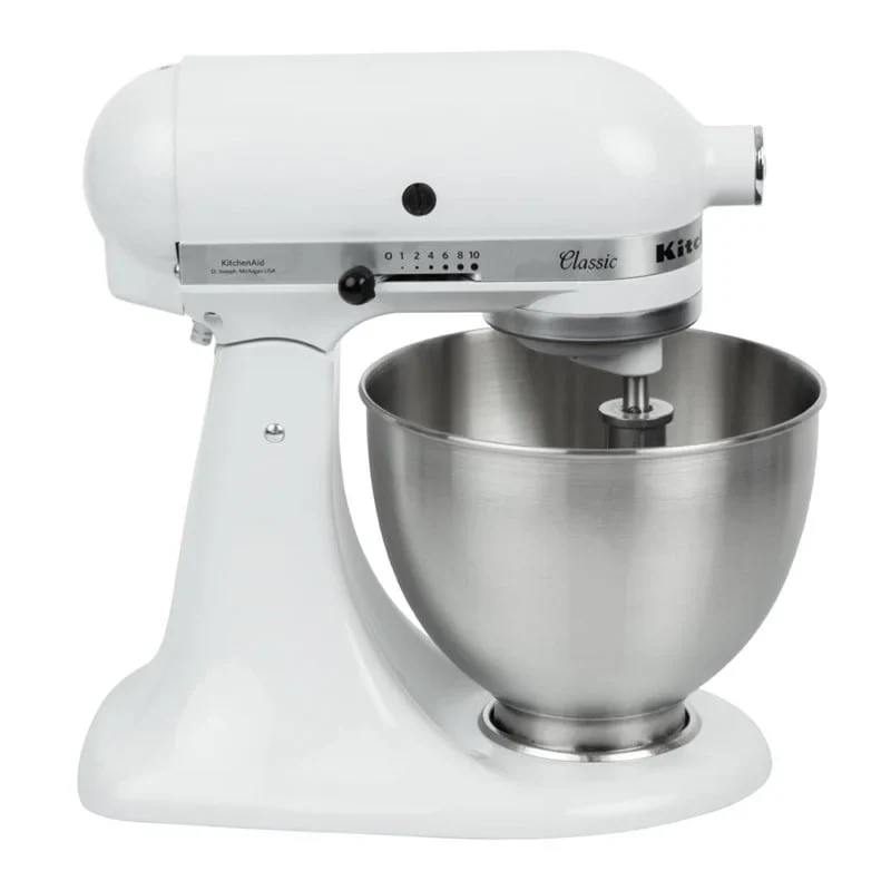 Robot pâtissier KitchenAid Classic K45 blanc 4,3L
