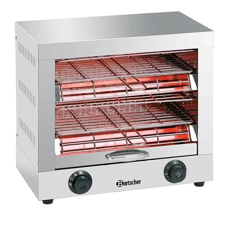 Toaster / appareil à gratiner, double