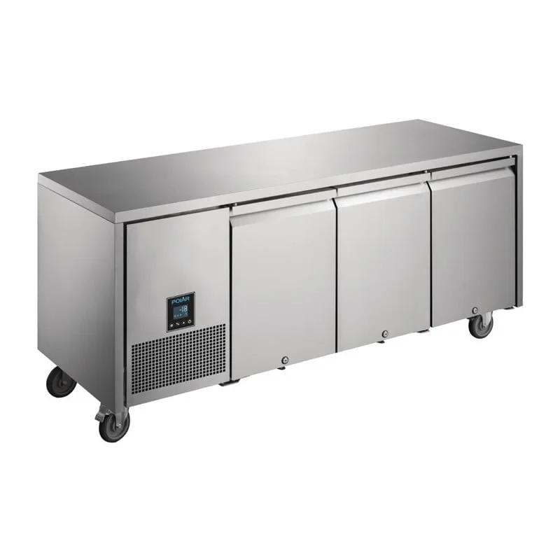 Comptoir congélateur 3 portes Polar Série U 420L