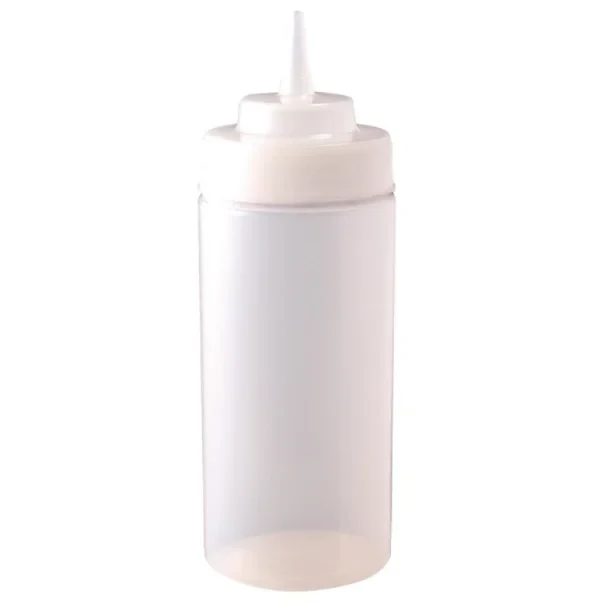 Vogue Bouteille à sauce souple extra large transparente 454 ml