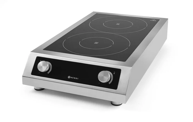 Réchaud à induction 2 x 3500 W 400 V
