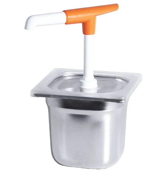 Distributeur de sauces GN 1/6 3,4 l hauteur 31 cm