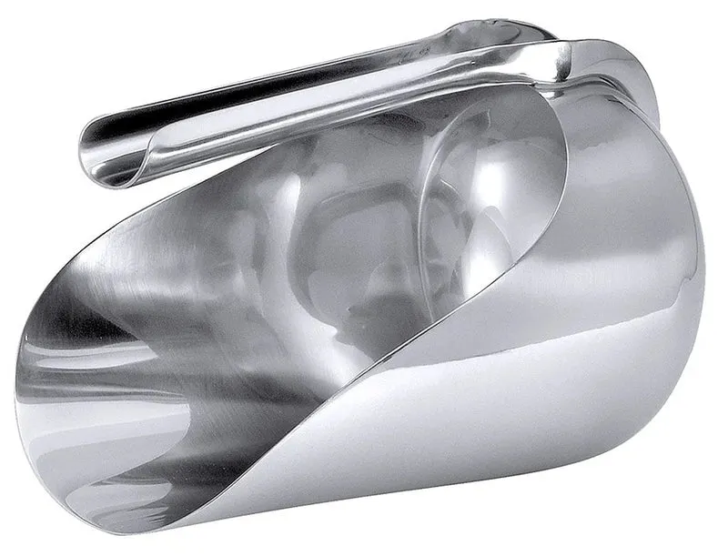 Pelle à ingrédients, très brillante, diamètre de la pelle 13 cm