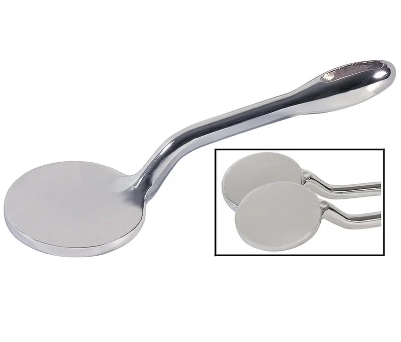 Attendrisseur à viande, surface de frappe lisse, diamètre 9,5 cm, poids 0,75 kg, manche 29,5 cm