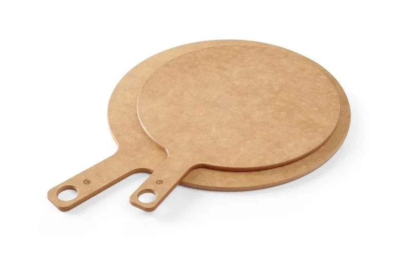 Hendi Planche à pizza avec manche, Ø 356x(H)6 mm