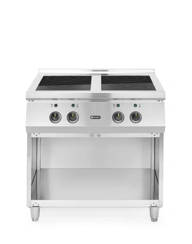 Hendi cuisinière à induction 4 zones, 400V/17000W, 800x720x(H)854mm