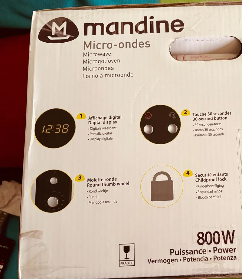 MICOWAVE MICRO-ONDES MONDINE