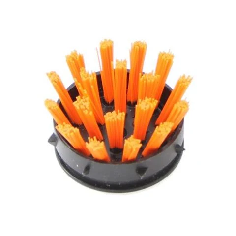 Brosse de Nettoyage pour Tapis en Caoutchouc - Orange