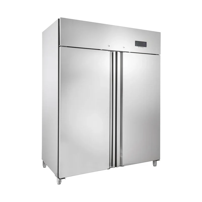 Armoire de congélation ECO 1400 GN 2/1 Monobloc, volume utile 1350 litres, 6 grilles réglables, construction robuste, inox
