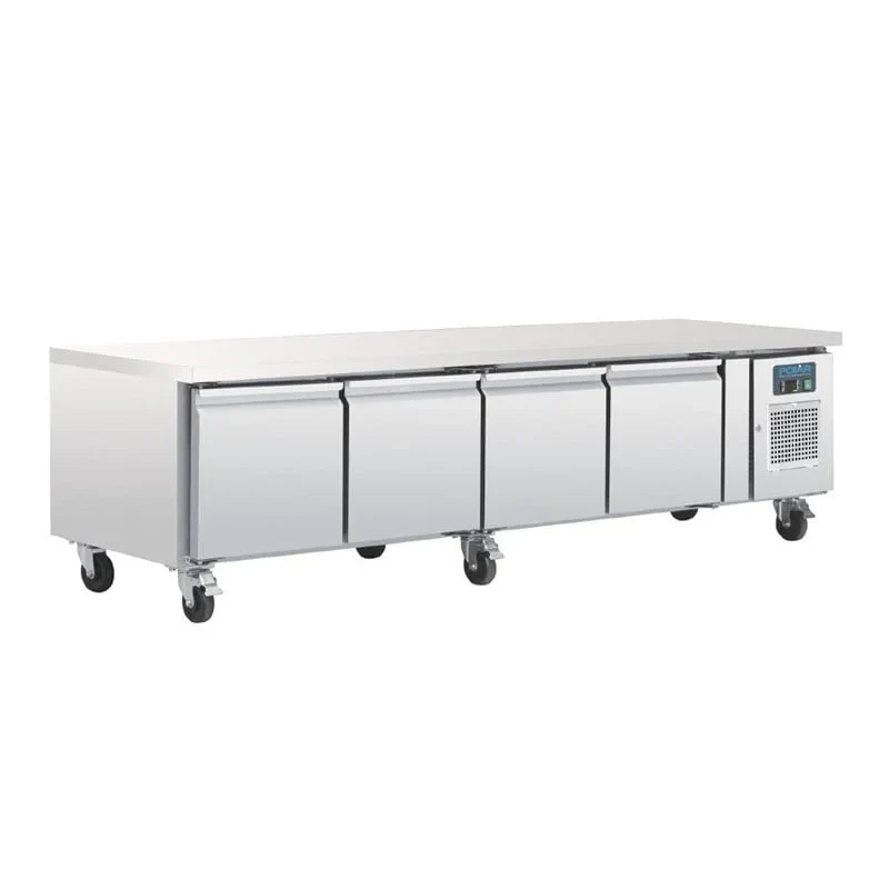 Polar Série U Table réfrigérée GN 4 portes 420L