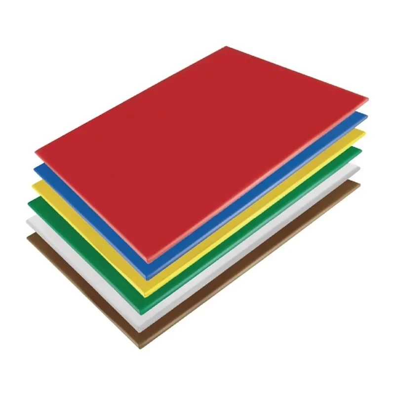 Set de planches à découper Hygiplas en LDPE - 6 pcs