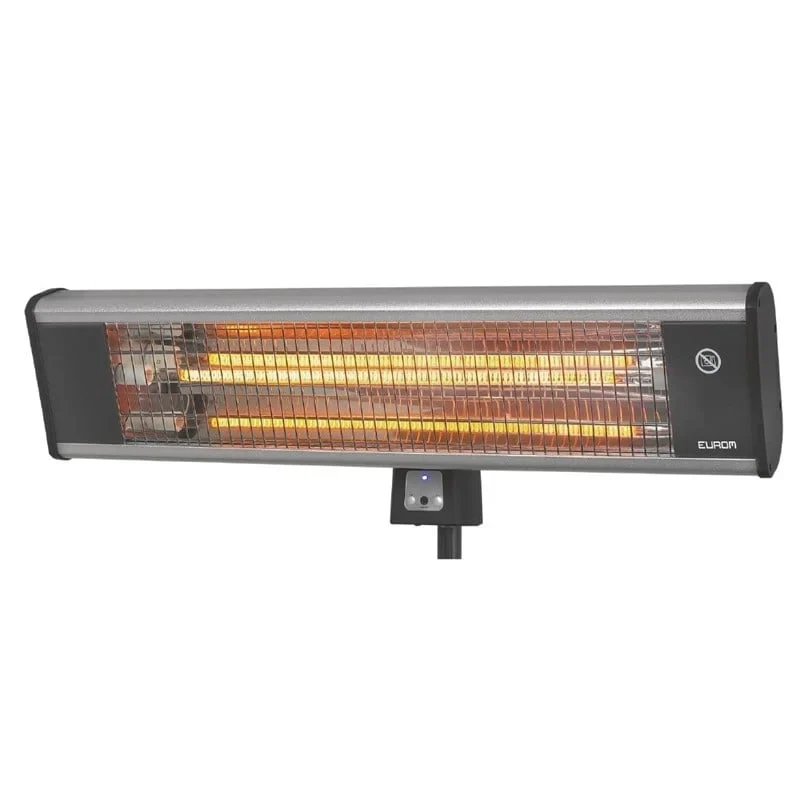 Eurom Chauffage radiant électrique de terrasse TH1800S avec télécommande