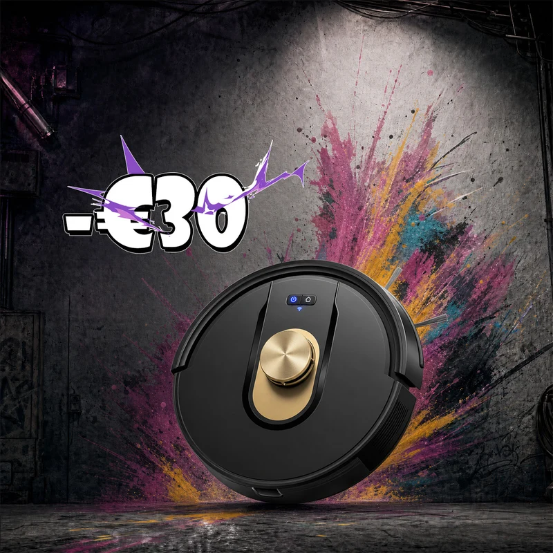 Vactidy & Vexilar | Cleanova W9 Robot Aspirateur