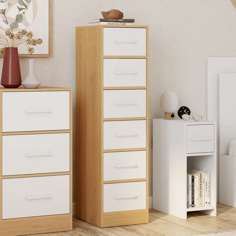 Meuble d'appoint Uma 6 tiroirs