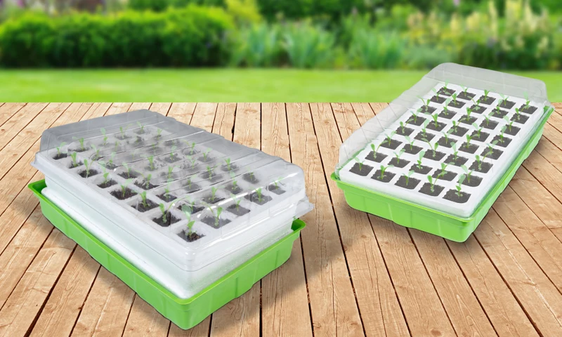 Kits de germination 40 godets accélérateurs de croissance - Lot de 2