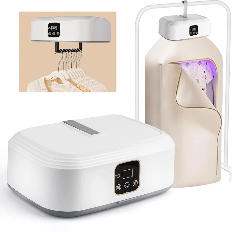 Sèche-linge Pliable Portable GYJ-002 – Séchage Rapide à l'Air Chaud 600W (Écran Tactile)