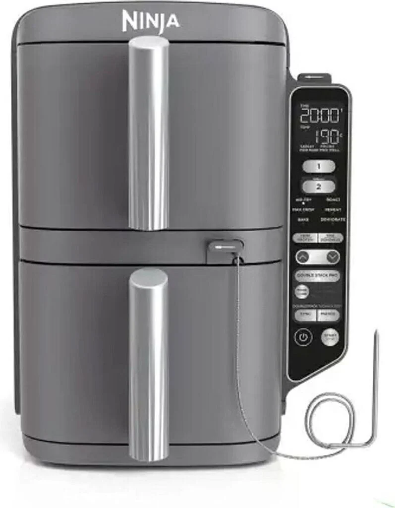 Ninja Double Stack XL Friteuse sans huile, friteuse verticale à 2 tiroirs