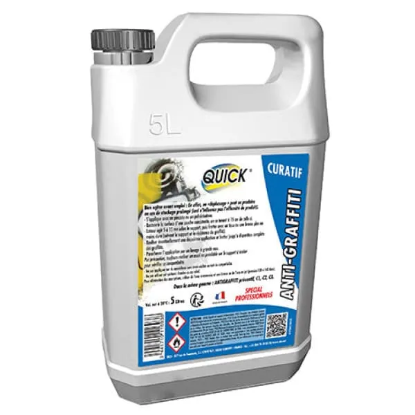 QUICK Anti graffiti curatif 5L QUICK