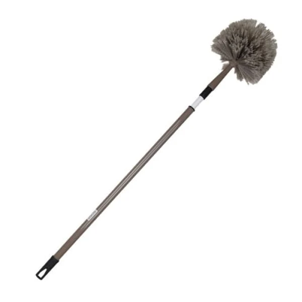Tête de loup avec manche télescopique – Brosse dépoussiérante professionnelle 1,50 m