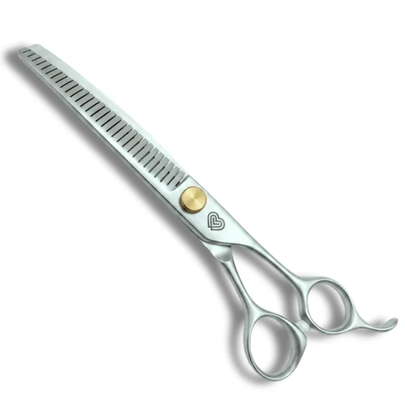 BURNING ☆ Blenders Courbes 30 dents / 18cm ☆ Ciseaux Bloom