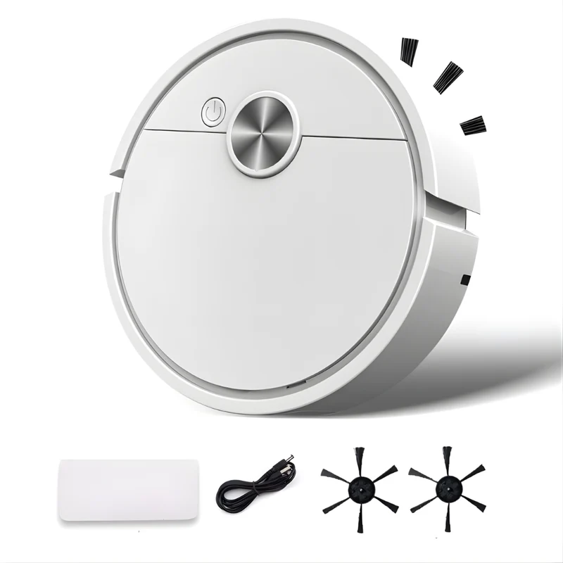 Robot Vacuum and Mop Cleaner with Laser Navigation and Dual Spinning Pads