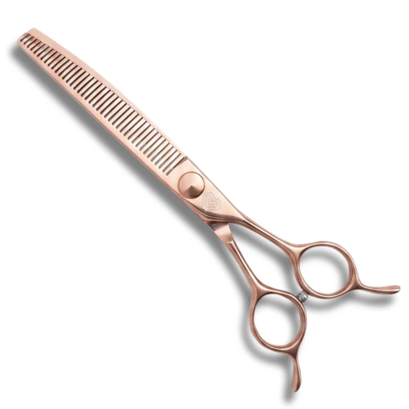 Fahrenheit ☆ Fluffers Courbes 42 dents / 18cm ☆ Ciseaux Bloom