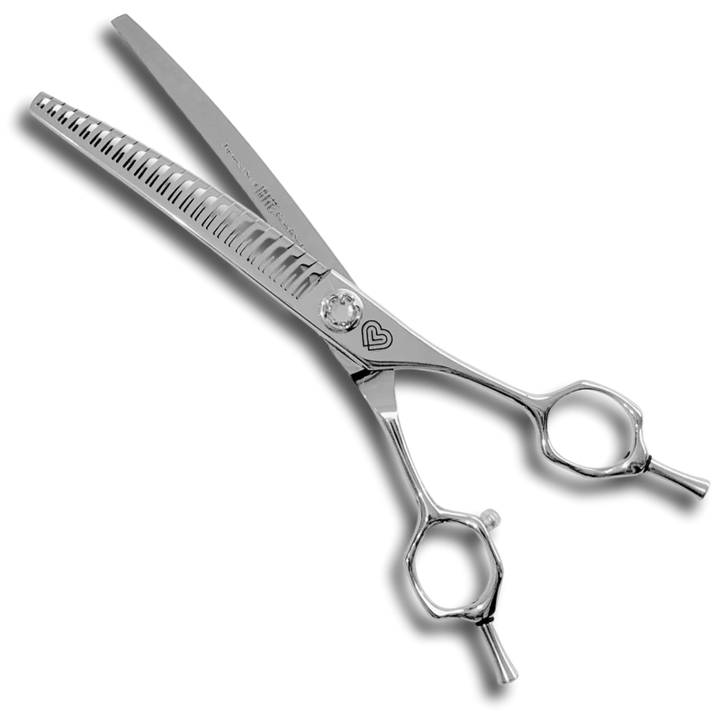 COSMIC ☆ Chunkers Courbes 24 dents / 18cm ☆ Ciseaux Bloom