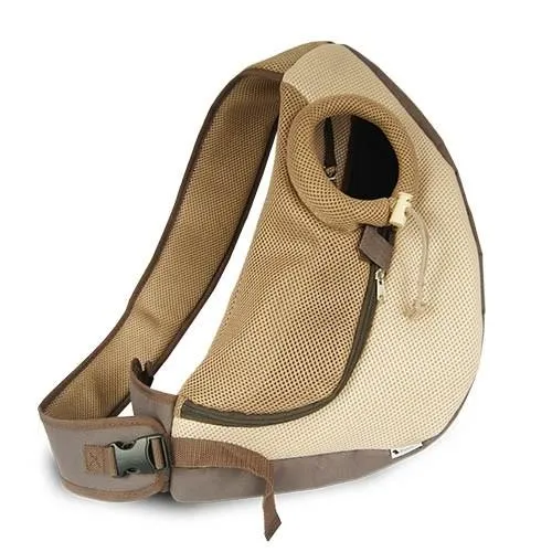 Sac Transport Bandoulière Chien & Chat "MOKA" 50x18x29cm