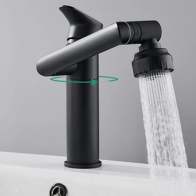 360° Rotating Kitchen Faucet Double Stream Durable