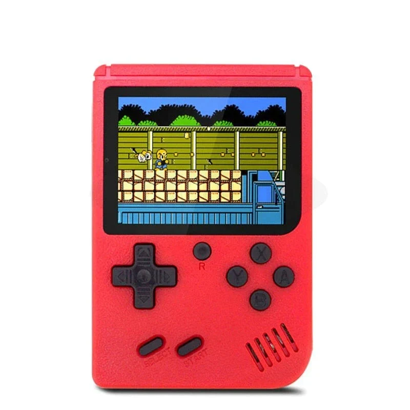 Portable retro game console with 400 built-in classic games