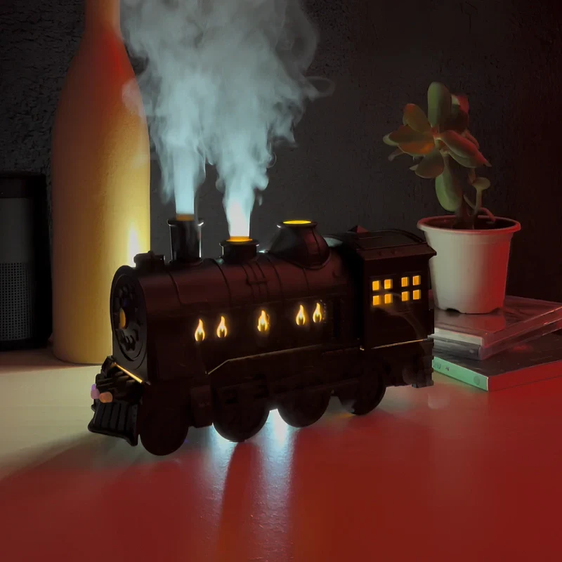 Stylish steam aromatic locomotive diffuser