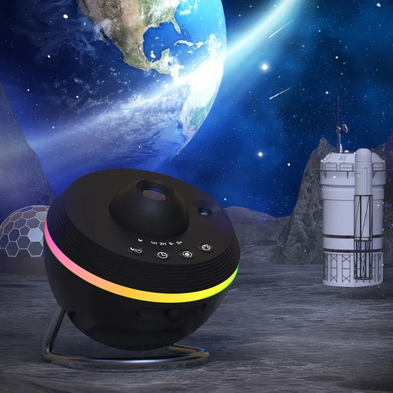 Enchanting starry space projector for home