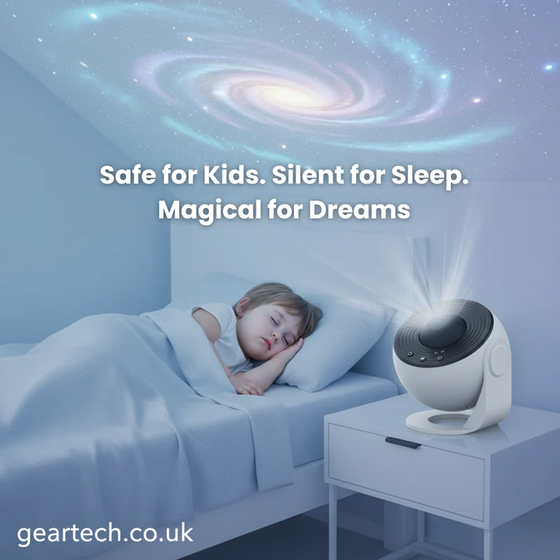 Stunning 360° galaxy night sky projector