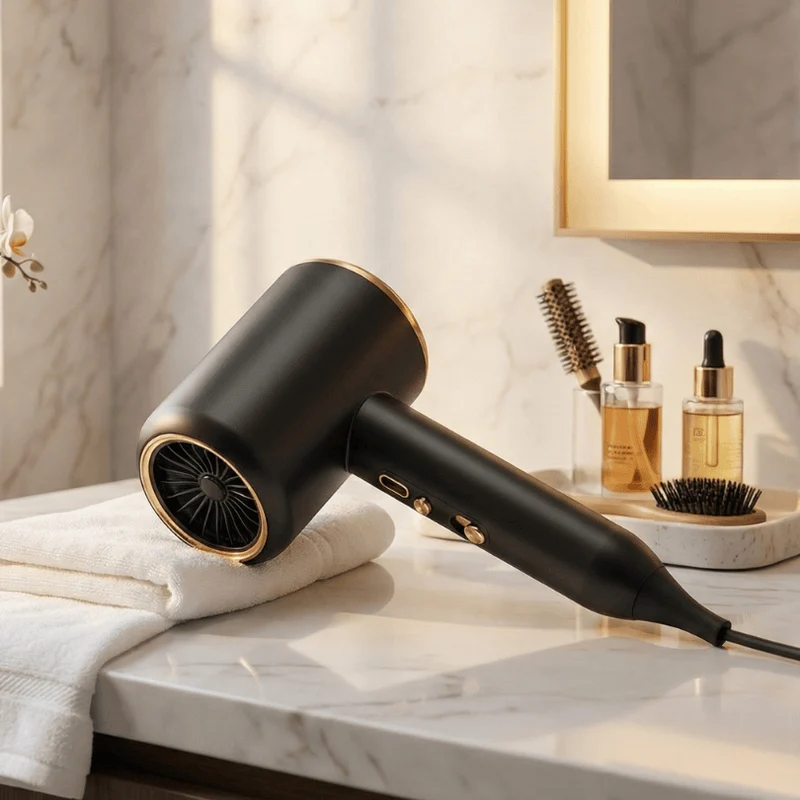 Advanced Hair Dryer with Ionization Technology for Styling