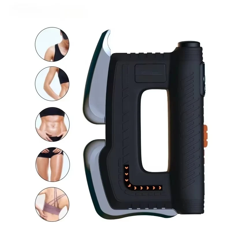 Electric Fascia Massager with Heating and Deep-Tissue Vibration