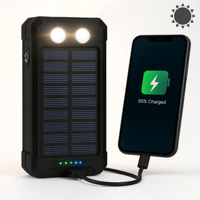Powerful Solar Power Bank for Outdoors – 20000mAh