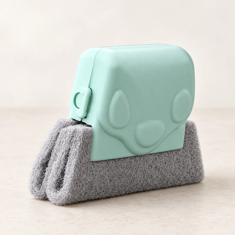 Brosse pour rails de fenêtres et recoins