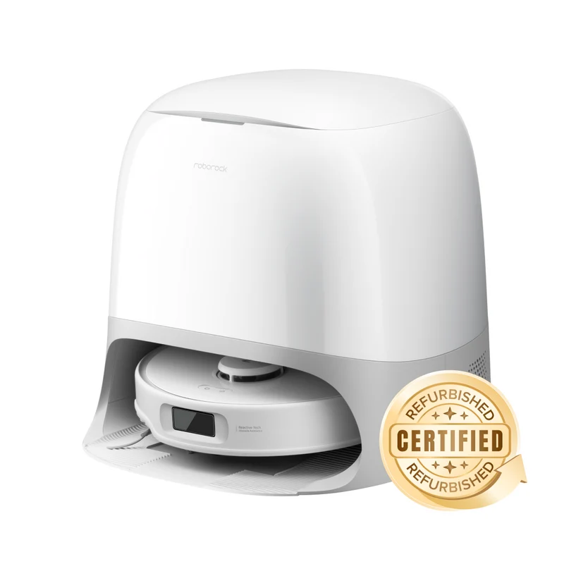 [Reconditionné] Roborock Qrevo Curv S5X robot aspirateur laveur avec station d’accueil multifonctionnelle 3.0