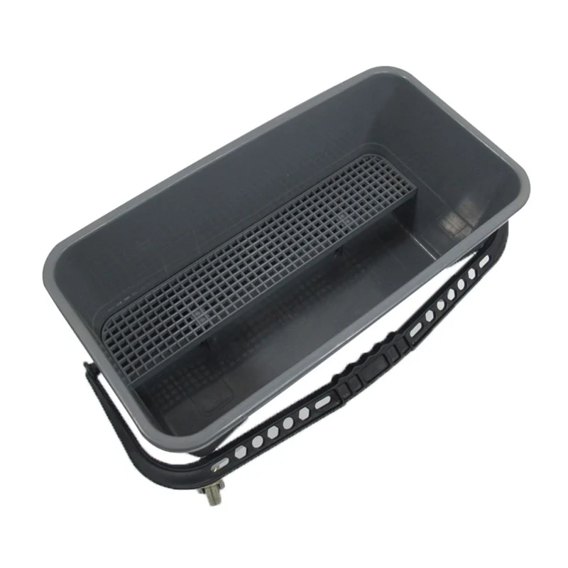 Seau de nettoyage professionnel 25 L sur roulettes avec grille intégrée