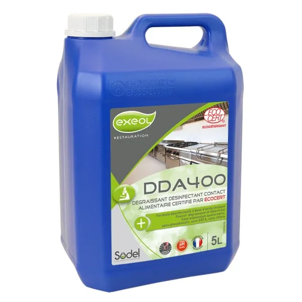 EXEOL DDA 400 Désinfectant acide ECOCERT 5L