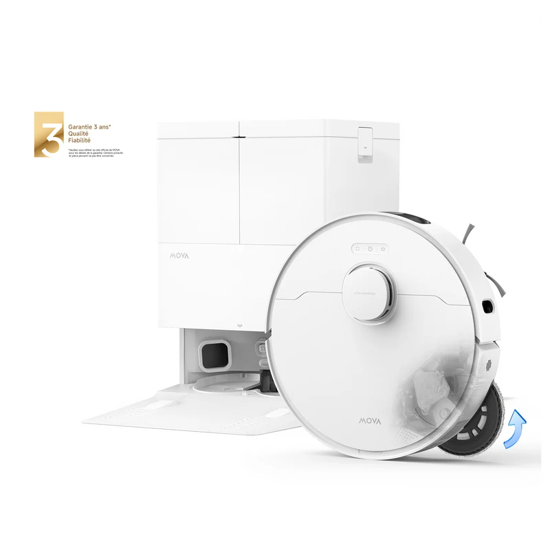 Dreame MOVA E50 Ultra Robot Aspirateur Blanc