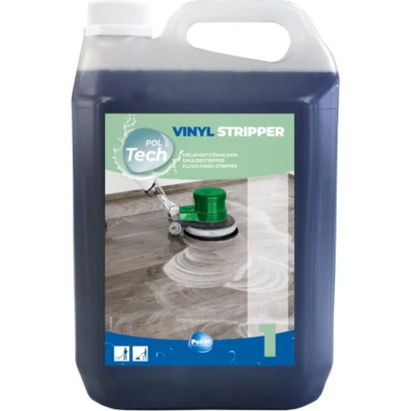 POLTECH Vinyl Stripper Décapant d'émulsion sols thermoplastiques -5L