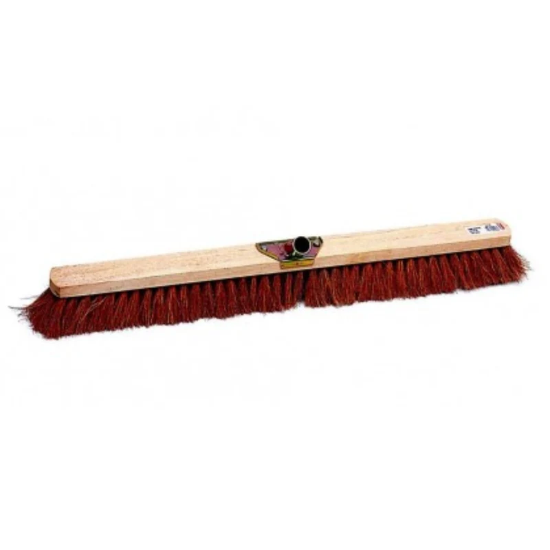 Balai industrie professionnel coco 60 cm douille inclinée métal
