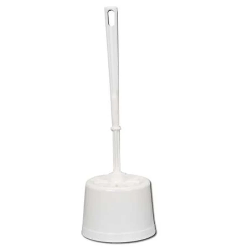 Ensemble WC Blanc Brosse + Socle Plastique